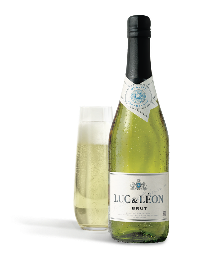 Luc & Léon Brut bottle